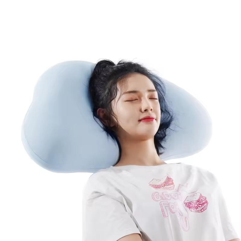Descanso ergonômico do apoio cervical da forma da nuvem da espuma da memória do descanso do pescoço